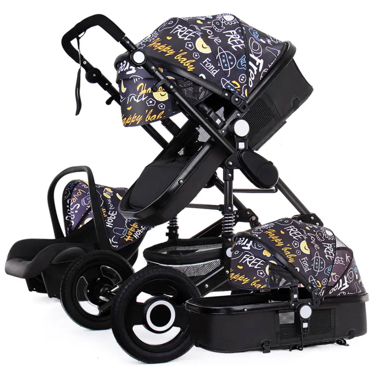 Archer Luxury 4-Piece Buggy Set